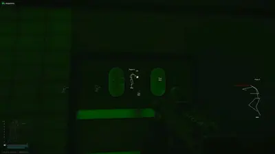 Escape From Tarkov cheat menu aimbot tab showing FOV and target options